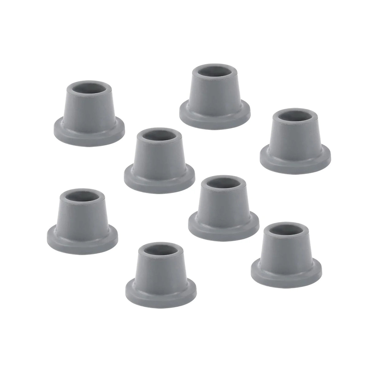 8x Shower Chair Feet Gray Rubber H773