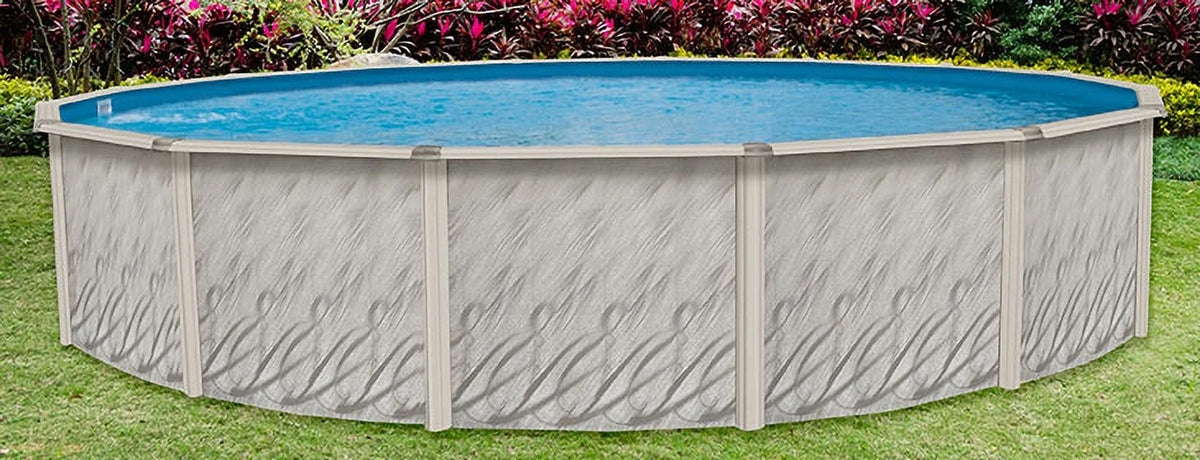 12' Round 52 Wall Above-Ground Swimming Pools V189