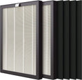 2 Pack HEPA Replacement Filter with 4 Carbon Pre Filters A720754