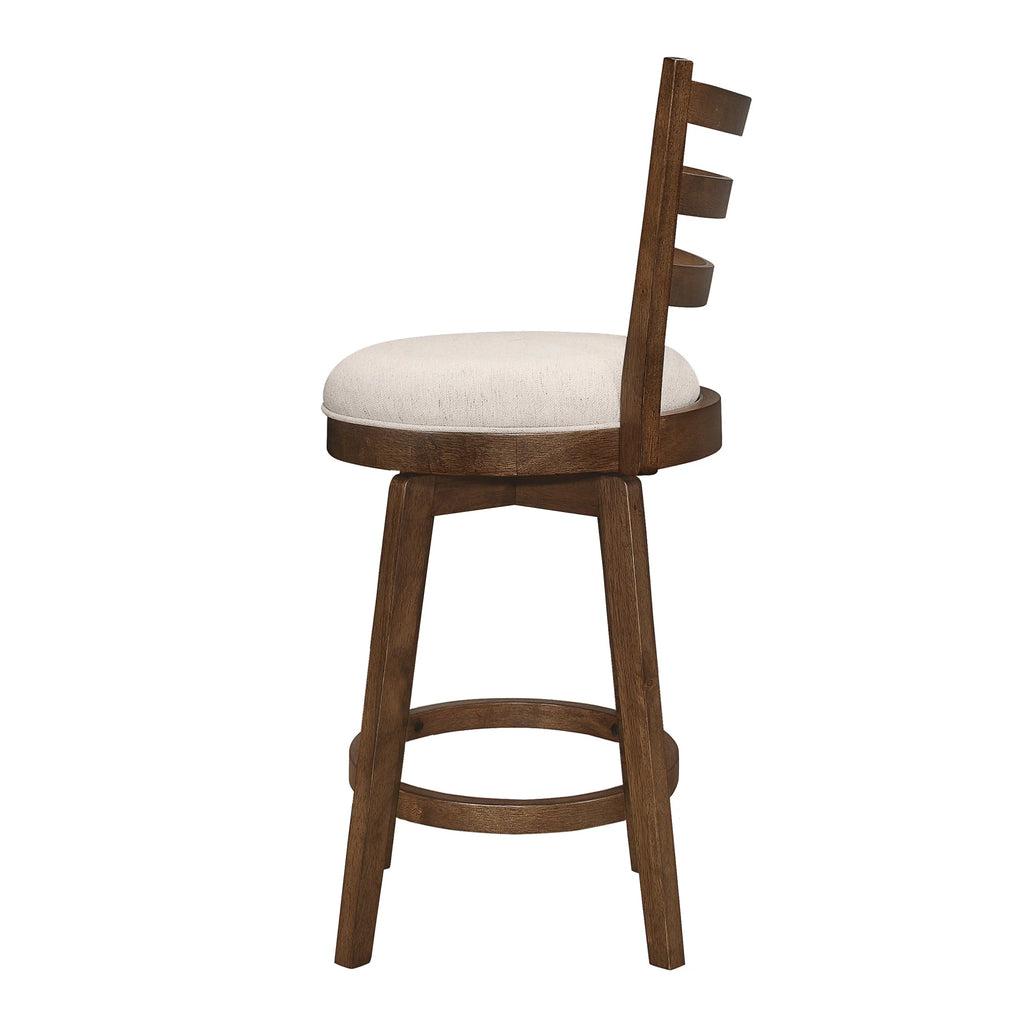 Wood Counter Height Swivel Stool Y531022