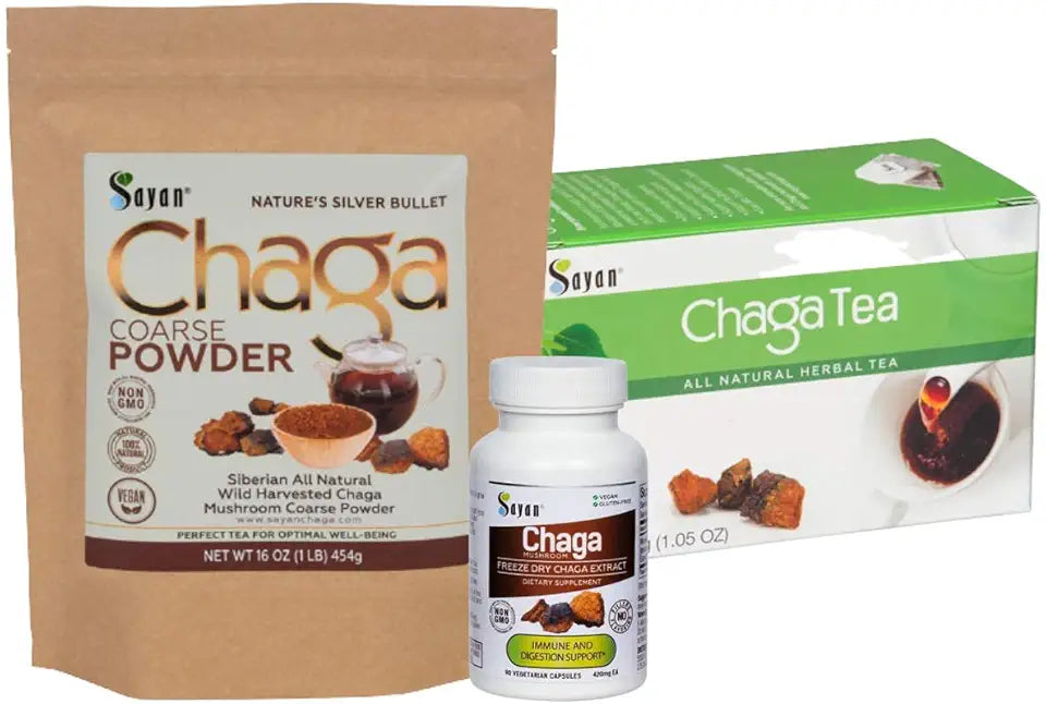 Chaga Mushroom 90 Capsules F4259