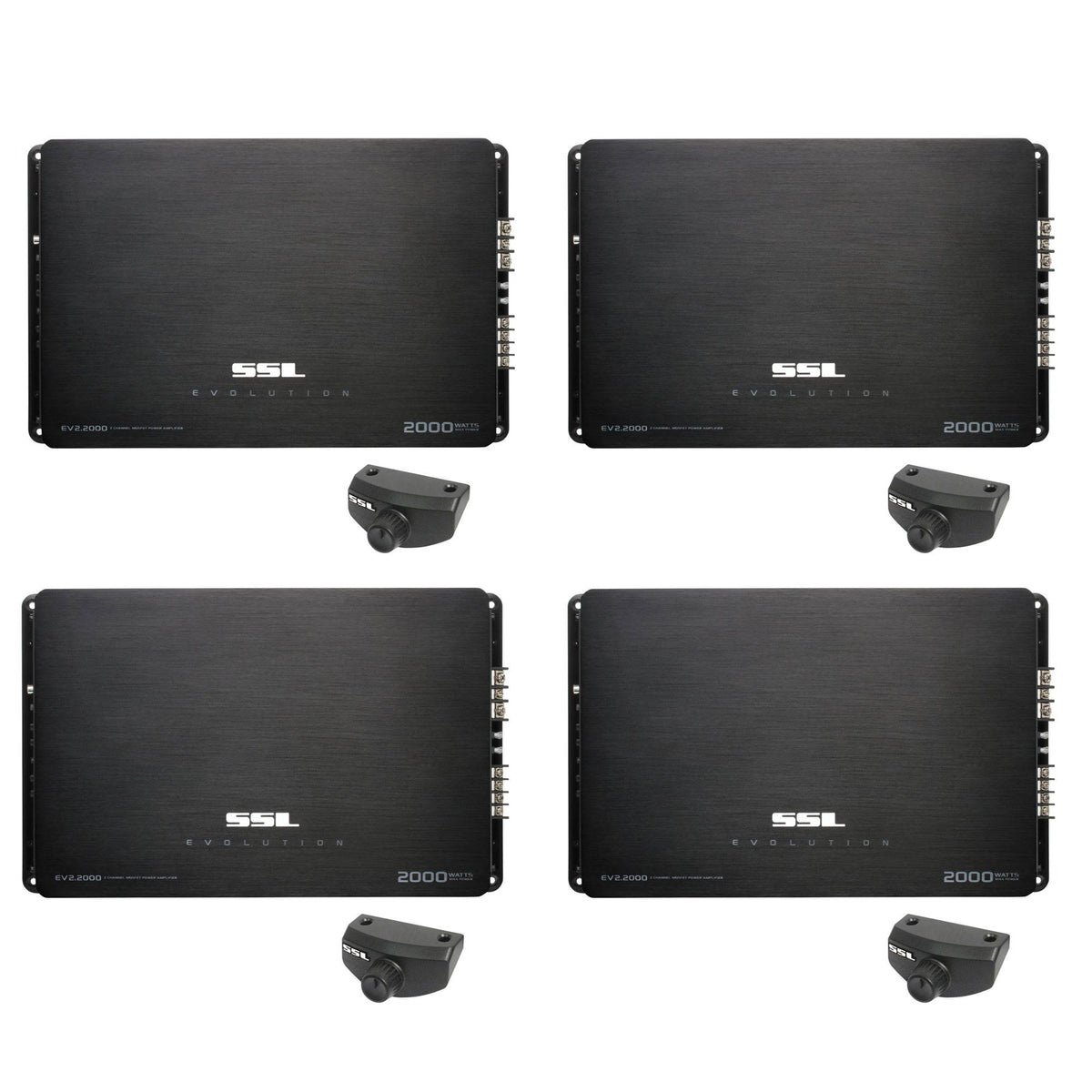 2000W 2 Channel Car Power Amplifier Stereo Amp (4 Pack) X30122