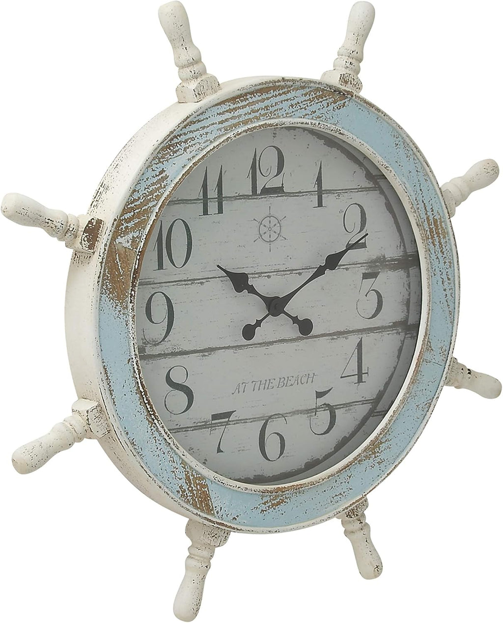 Nautical Wood Anchor Wall Clock S478