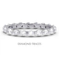 Platinum 950 Bar Setting Eternity Ring F154690