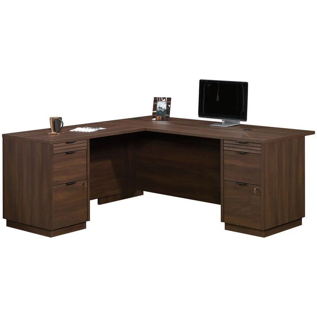 L-Shaped Computer Desk and Stand Q2965