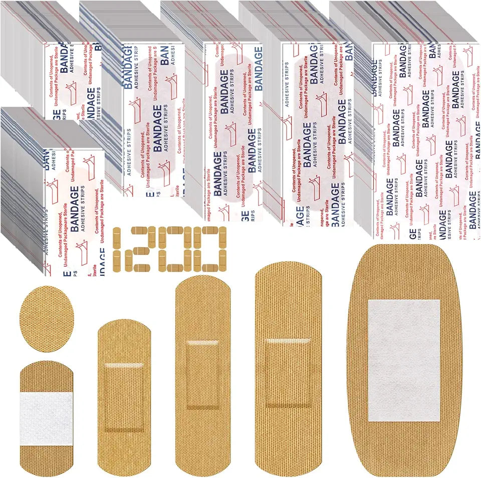 Assorted Flexible Fabric Adhesive Bandages J1836