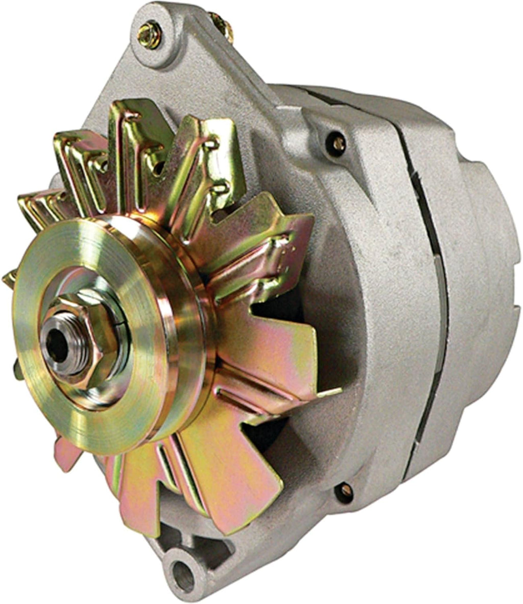 New Alternator Compatible with 10Si Delco 1-Wire 63 Amp With R-Terminal Stud On Rear T781424