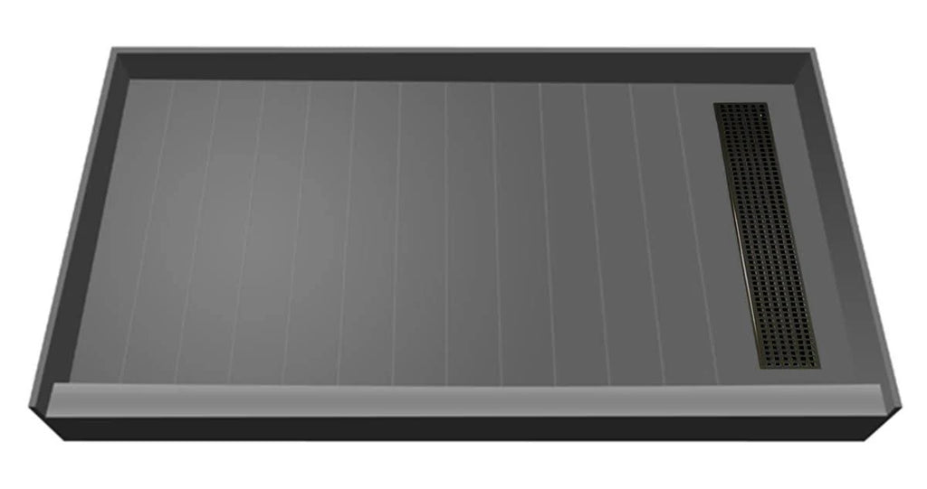 Rectangular Shower Base with Right Drain M205847