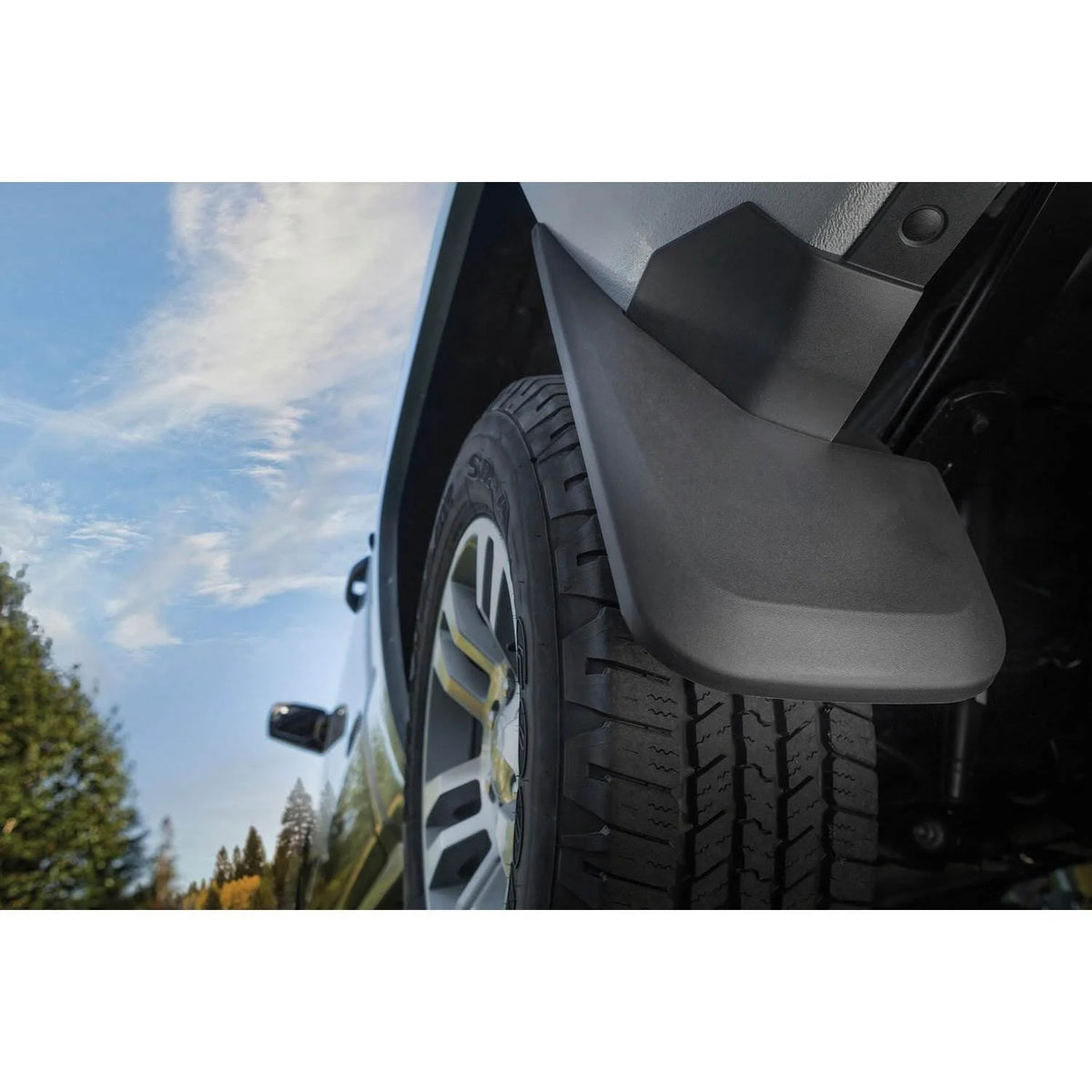 Black Mud Guards for Ford F-350 Super Duty Dually X161