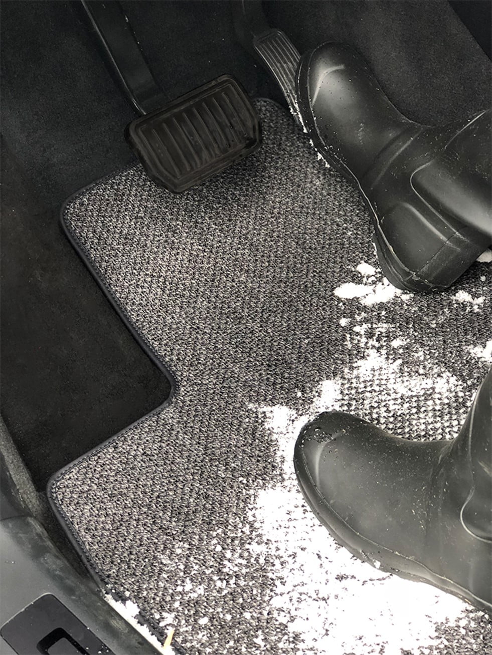 Charcoal Textile Car Mats K20865
