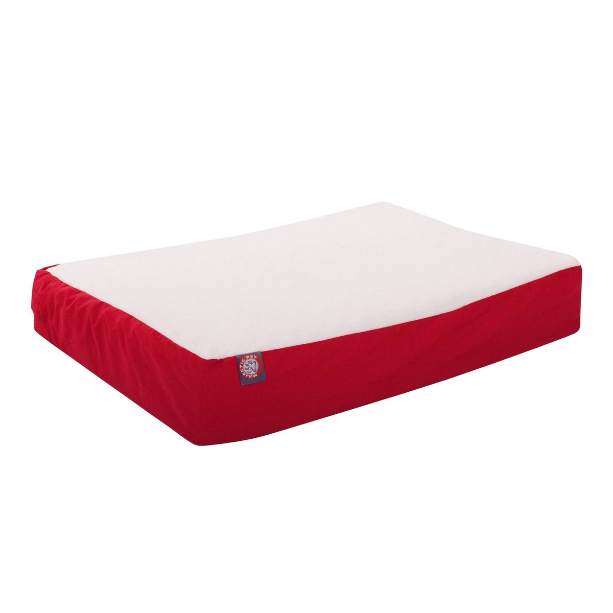 Orthopedic Double Pet Bed Red O882591