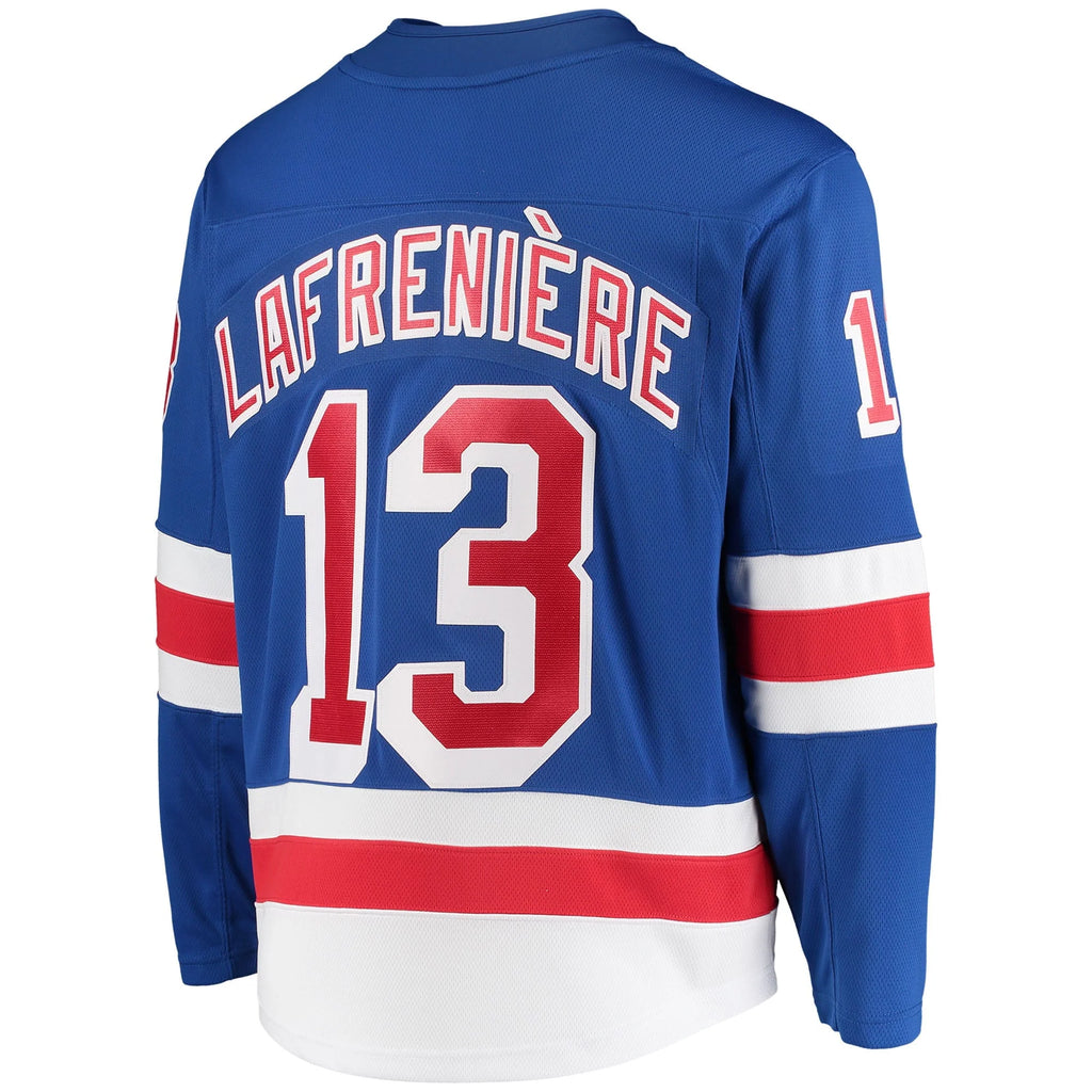 Men's Blue New York Rangers Jersey X884396