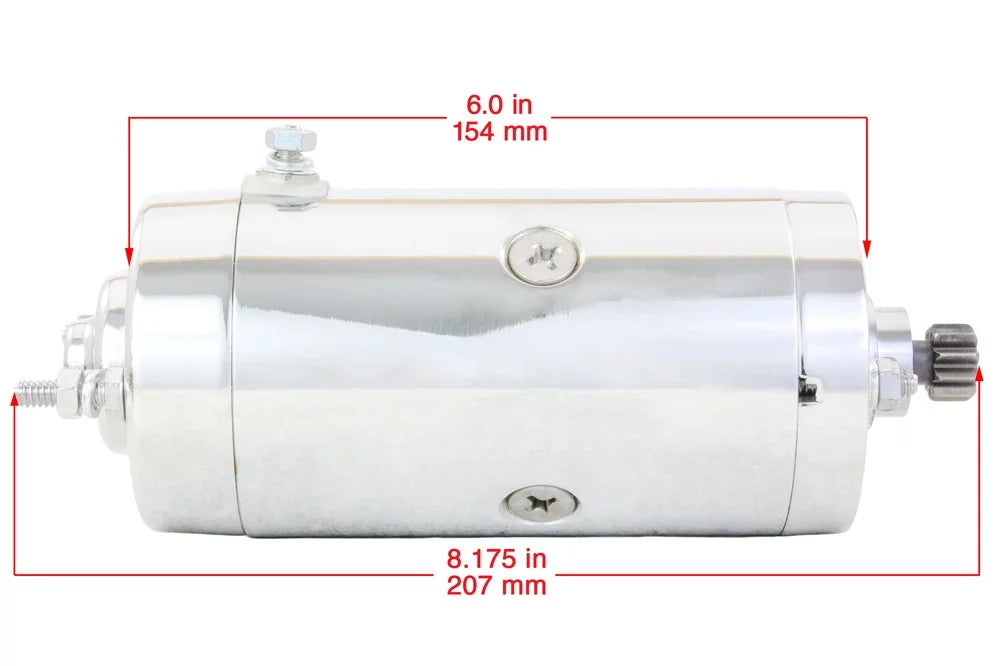 Chrome Starter & Solenoid B367335