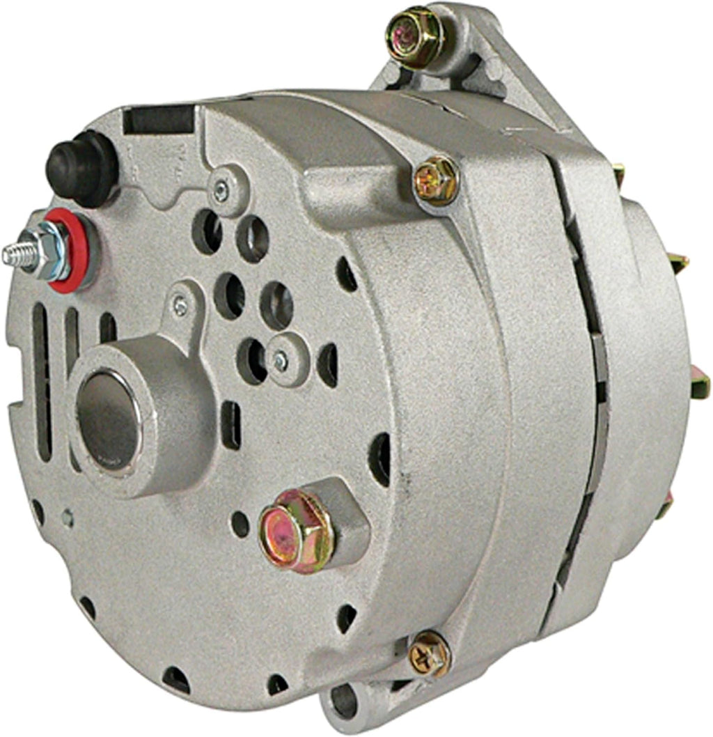 New Alternator Compatible with 10Si Delco 1-Wire 63 Amp With R-Terminal Stud On Rear T781424