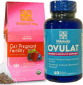 Fertility Tea and Supplements with Inositol, Vitex and Folate T17810