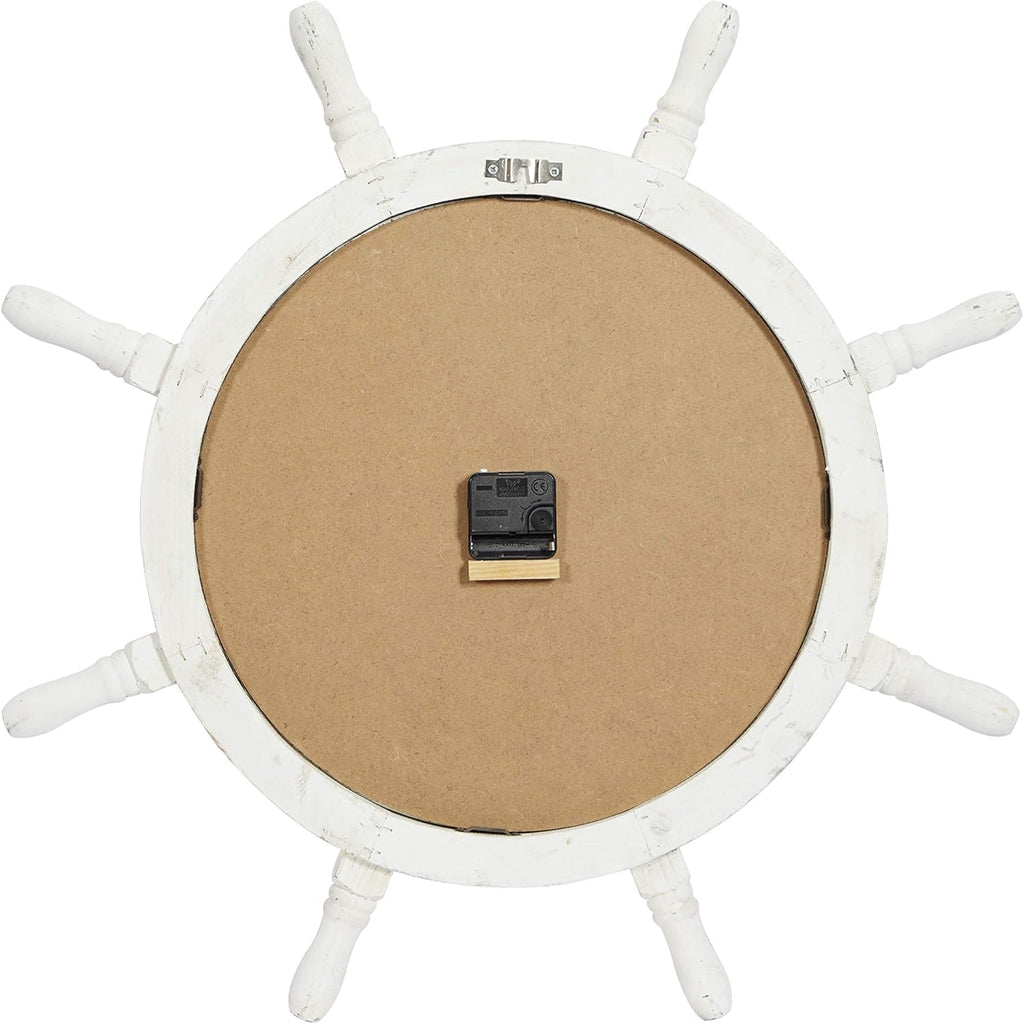 Nautical Wood Anchor Wall Clock S478