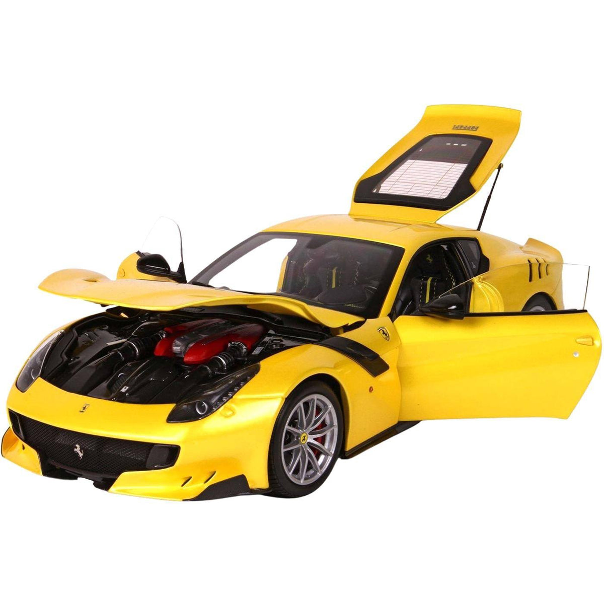 Yellow 1/18 Diecast Model Car D39341
