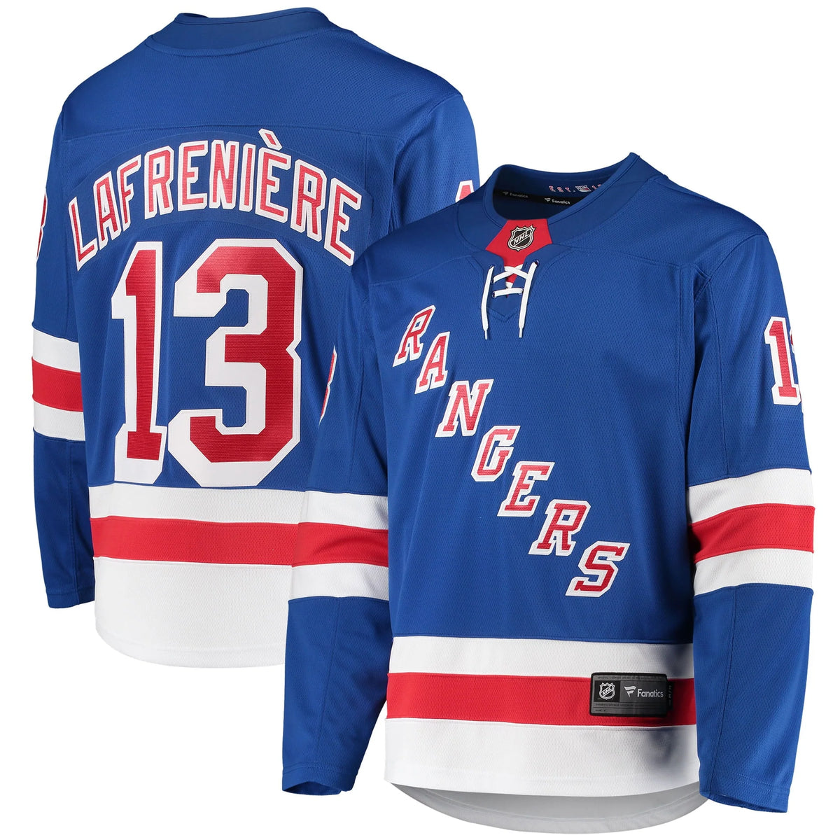 Men's Blue New York Rangers Jersey X884396
