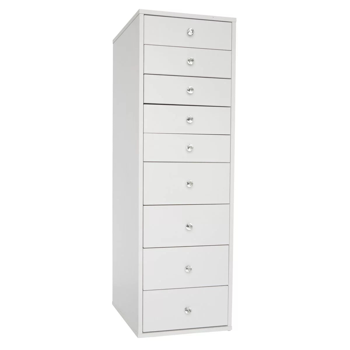 Light Pink 9 Drawer Makeup Vanity Storage S55832