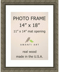 Pewter Matted Photo Frame S694836