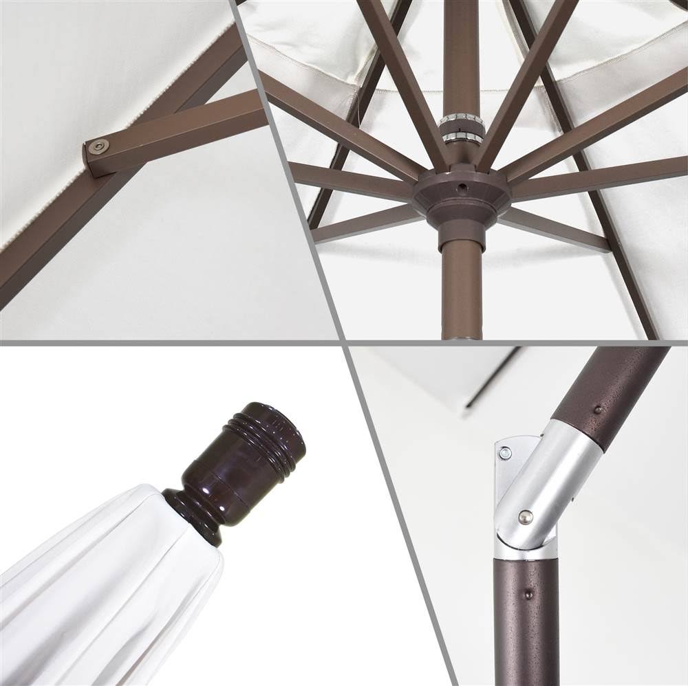 9 ft. Sunbrella Aluminum Auto Tilt Market Umbrella Z835094