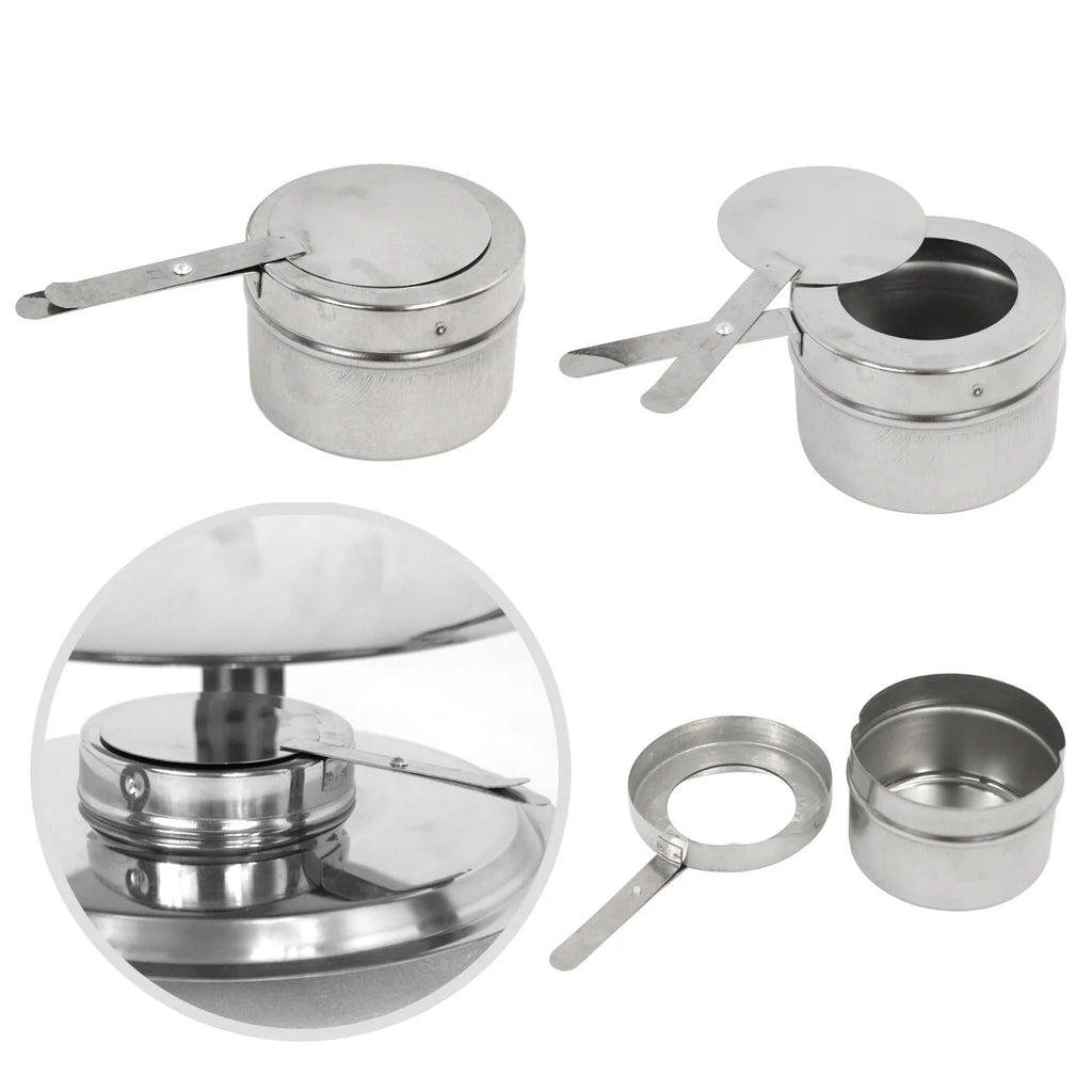 5 Pack Stainless Steel Chafing Dish Set B132