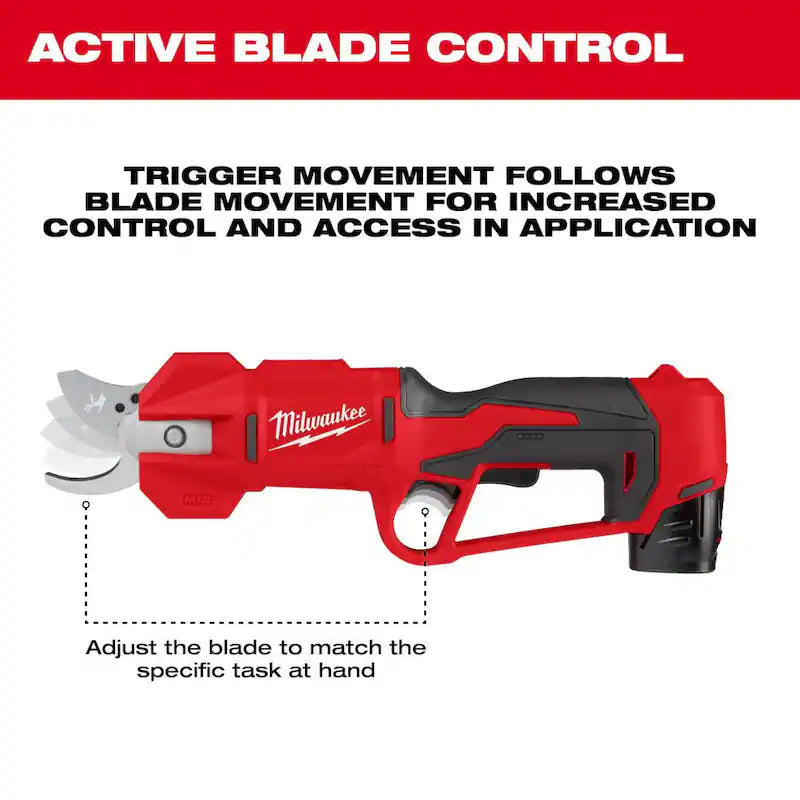 12V Lithium-Ion Brushless Cordless Pruning Saw with Pruner Shears Kit Q382
