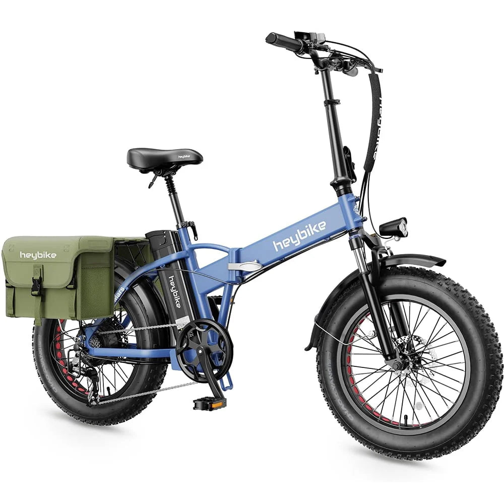 Foldable 20 x 4.0 Fat Tire Electric Bike with 500W Motor W795919