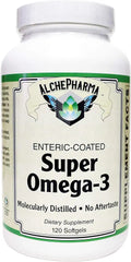Enteric-Coated Super Omega-3 1000mg 120 Enteric Softgels N2374