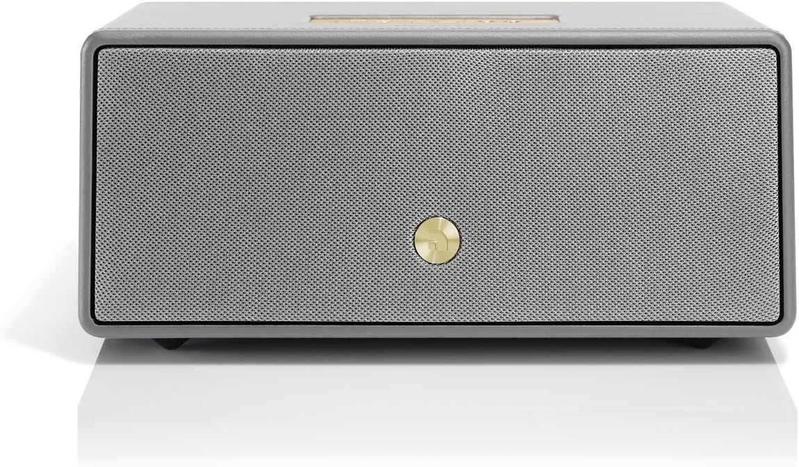 Grey WiFi Bluetooth Wireless Multiroom Speaker R95664