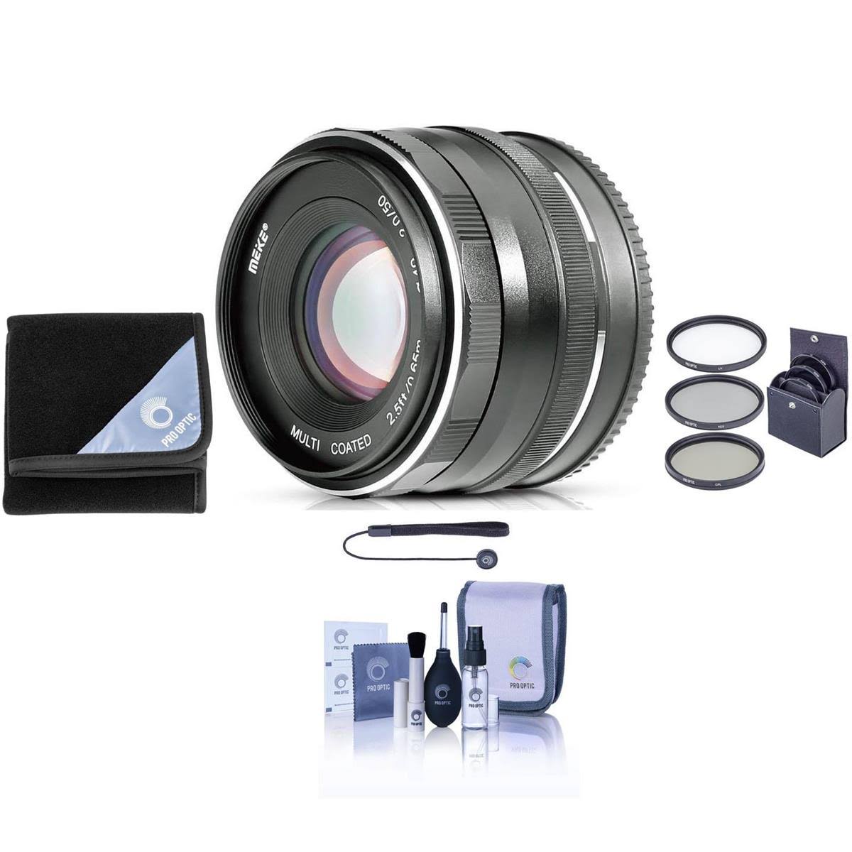 50mm f/2.0 Lens for Fujifilm X, Black L128