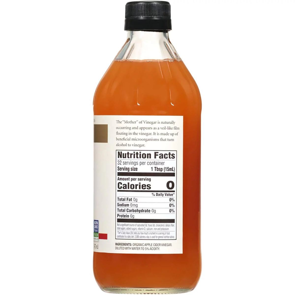 Organic Apple Cider Vinegar with the Mother 16 fl oz Pack of 3 R1005
