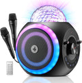 Portable Karaoke Machine Bluetooth PA Speaker System with Lights P22550