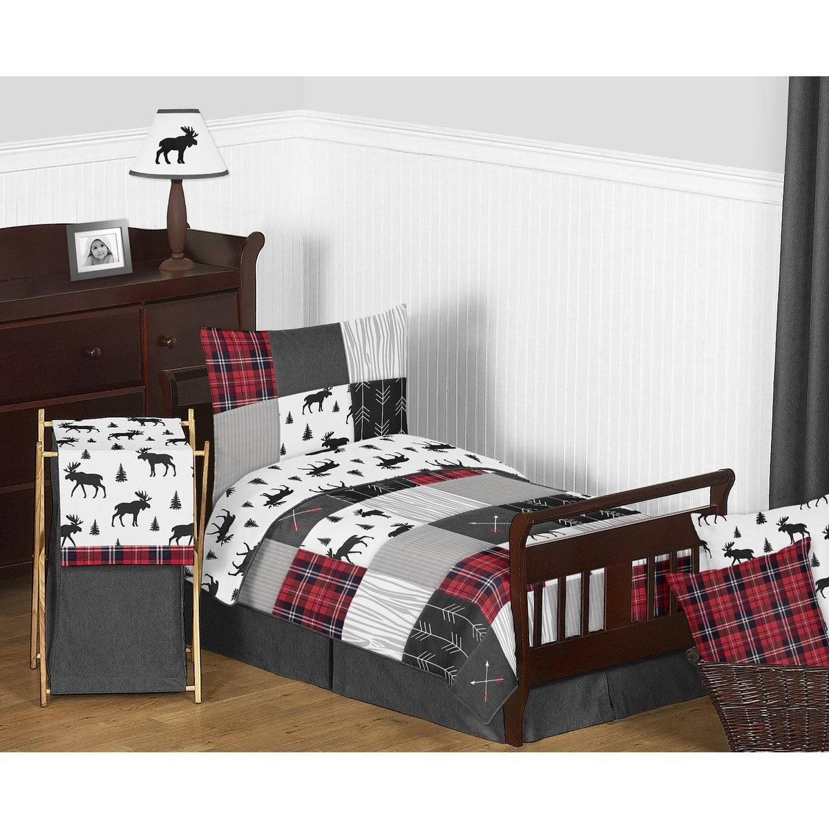 Rustic Patch Toddler Bedding Set B1305