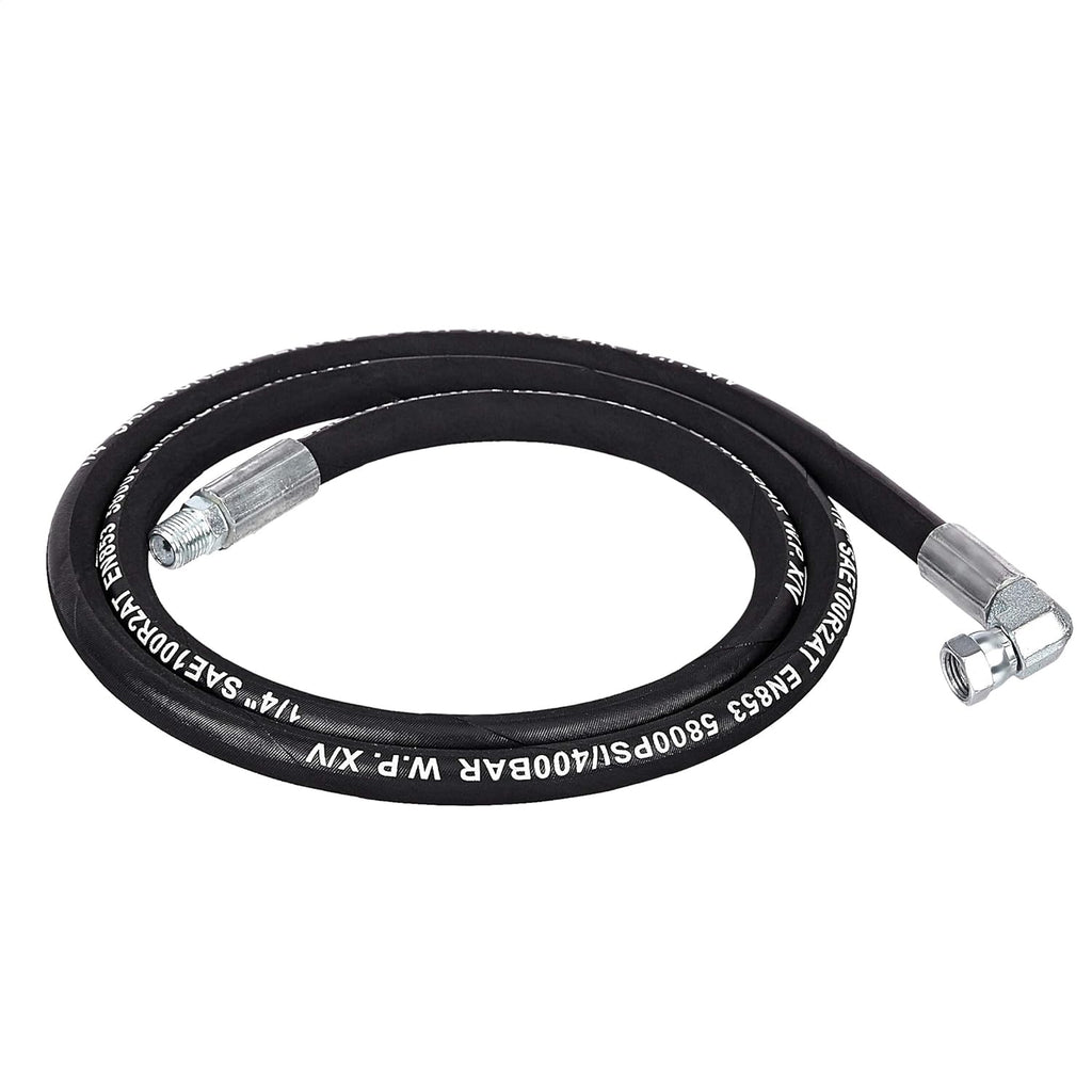 Retractable Heavy Duty Grease Hose Reel 1/4" x 50' High Pressure Hose 5800 PSI Q7425