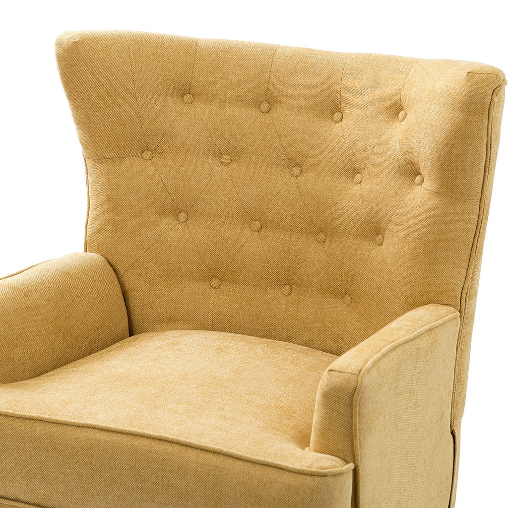 Accent Armchair with Tufted Back Set of 2 L111544