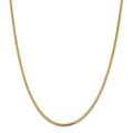 14kt Yellow Gold Franco Chain 20 inch Lobster Clasp K7402