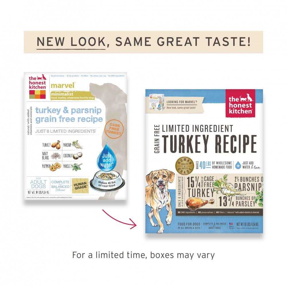 Grain Free Turkey Dehydrated Dog Food 4 lb H835910