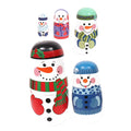 5 Layer Snowman Matryoshka Wood Nesting Doll R794