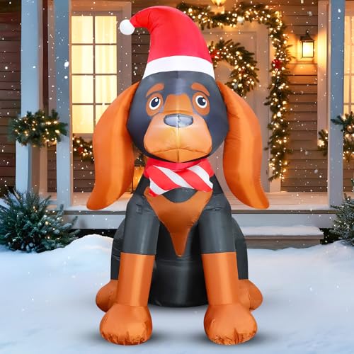 7FT Christmas Inflatable Snowman with LED Light P577