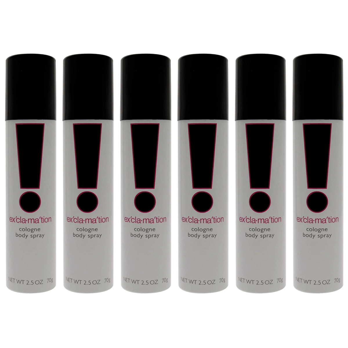 6 Pack 2.5 Fl Oz Floral Body Spray P62979