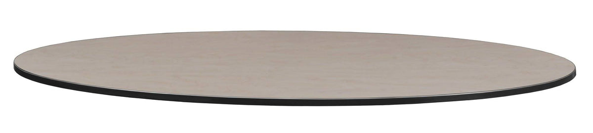 Oval Table Top - Mahogany Mocha Walnut V7940