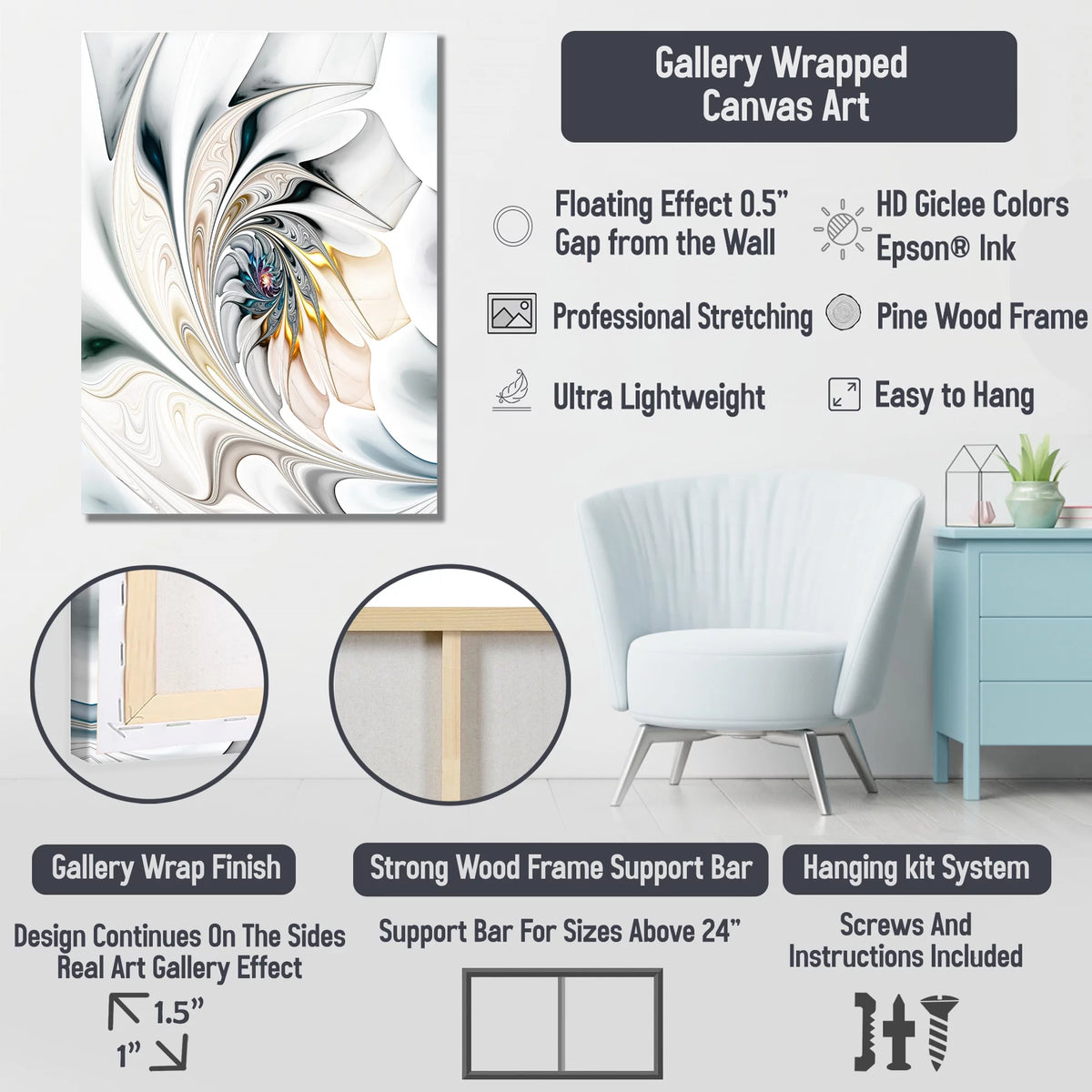 Floral Sunflower Wall Art H562247