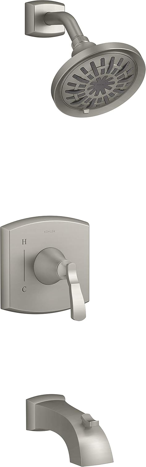 Vibrant Brushed Nickel Shower Trim Set Y5645