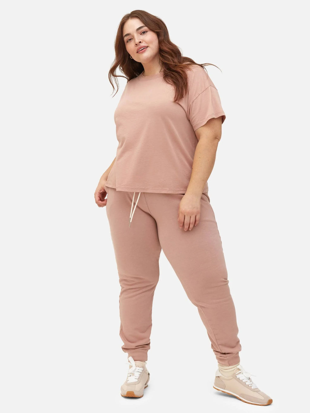 Organic Terry Classic Jogger Rose / 3X V2656