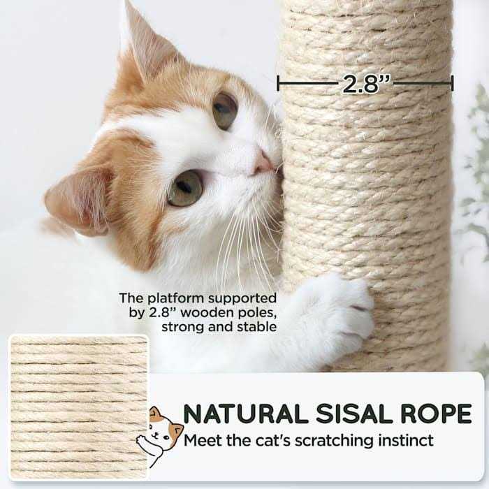 Gray 4-Level Cat Tree with Hammock R73441