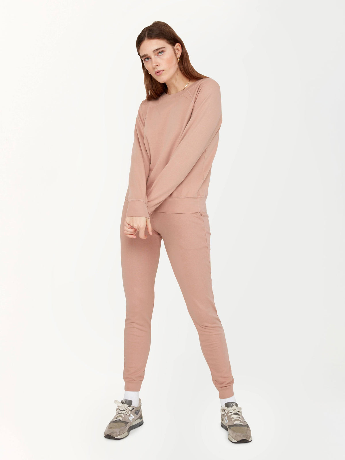 Organic Terry Classic Jogger Rose / 3X V2656