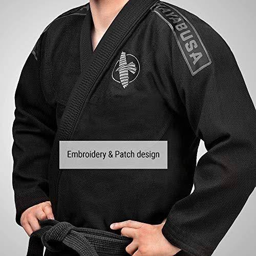 Black Lightweight Jiu Jitsu Gi Z2179