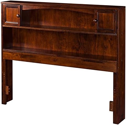 Full Bookcase Headboard in Walnut A94017