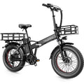Foldable 20 x 4.0 Fat Tire Electric Bike with 500W Motor W795919